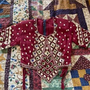 Vintage Sari Top